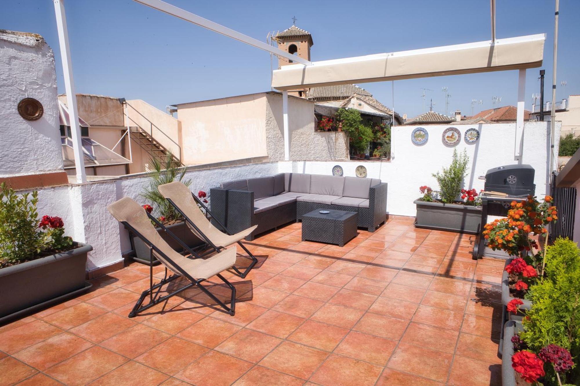 Вилла Sunny House Terraza Privada Y Parking Гранада Экстерьер фото